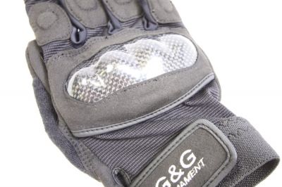 G&G Carbon Fibre Gloves - Size Extra Large - Detail Image 3 © Copyright Zero One Airsoft