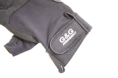 G&G Half Finger Tactical Gloves - Size Medium - Detail Image 3 © Copyright Zero One Airsoft