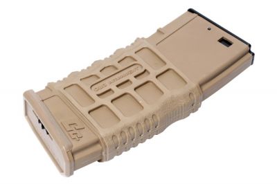 G&G AEG Mag for M4 300rds G-Mag (Tan) - Detail Image 1 © Copyright Zero One Airsoft