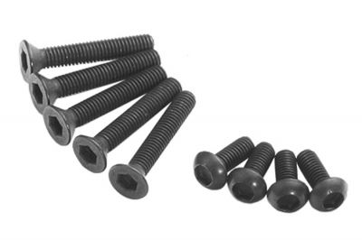 G&G Gearbox Screw Set (for Version 2 Gearbox) - Detail Image 1 &copy; Copyright Zero One Airsoft