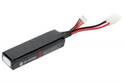 G&G 11.1v 1100mAh 20C LiPo Battery - Detail Image 1 &copy; Copyright Zero One Airsoft