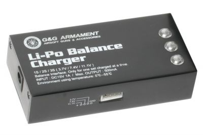 G&G Balance LiPo Charger - Detail Image 1 &copy; Copyright Zero One Airsoft