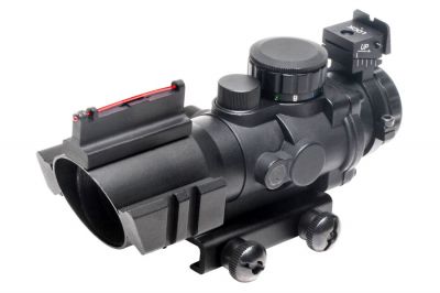 G&G 4x32 Red/Green/Blue Illuminating Compact Scope - Detail Image 1 © Copyright Zero One Airsoft