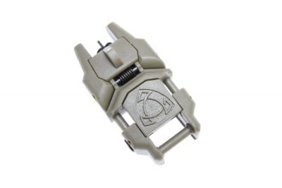 APS Rhino Flip-Up Front Sight (Dark Earth) - Detail Image 1 © Copyright Zero One Airsoft