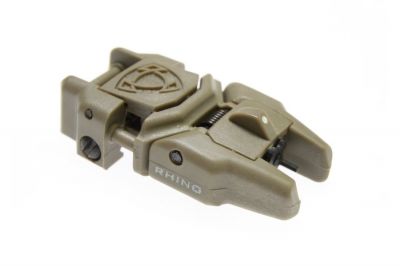 APS Rhino Flip-Up Front Sight (Dark Earth) - Detail Image 5 © Copyright Zero One Airsoft