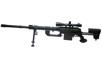 Ares Spring Cheytac M200 Intervention (Black) - Detail Image 1 &copy; Copyright Zero One Airsoft