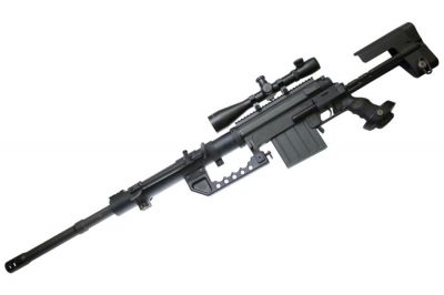Socom Gear M200 Cheytac Intervention Airsoft Sniper Review Deutsch Youtube