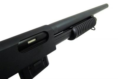 S&T Spring M870 Long Shotgun - Detail Image 3 © Copyright Zero One Airsoft