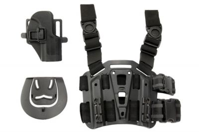 Weekend Warrior CQC Holster & Leg Platform for USG Compact (Black)