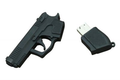 Weekend Warrior Pistol 2GB USB Memory Stick - Detail Image 2 © Copyright Zero One Airsoft