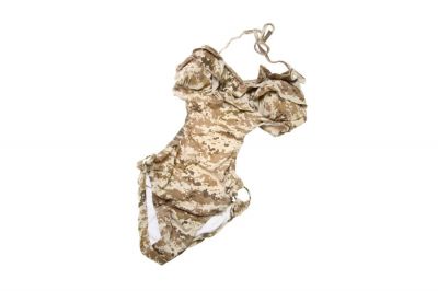 Weekend Warrior Women's Camo Swimming Suit (Digital Desert) - Size Small - Detail Image 1 © Copyright Zero One Airsoft