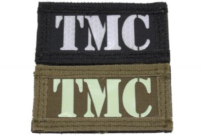 Weekend Warrior Velcro Patch Glow & Reflective "TMC" - Detail Image 1 © Copyright Zero One Airsoft