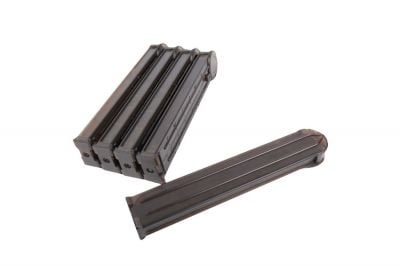 King Arms AEG Mag for P90 100rds Box Set of 5 - Detail Image 1 © Copyright Zero One Airsoft
