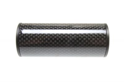 King Arms Carbon Fibre Suppressor 14mm CW/CCW 35 x 85mm