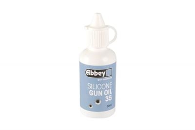Abbey Silicone Gun Oil 35 Dropper Bottle - Detail Image 1 © Copyright Zero One Airsoft