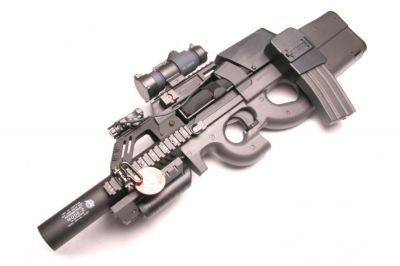 ZO SPD AEG P90 Predator (Bundle) - Detail Image 1 © Copyright Zero One Airsoft