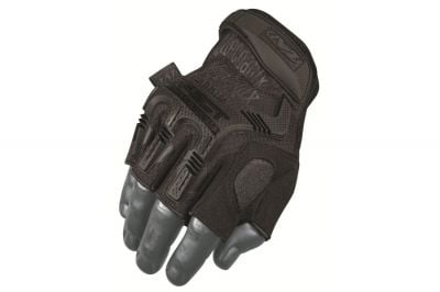 Mechanix M-Pact Fingerless Gloves (Black) - Size Extra Large - Detail Image 1 © Copyright Zero One Airsoft
