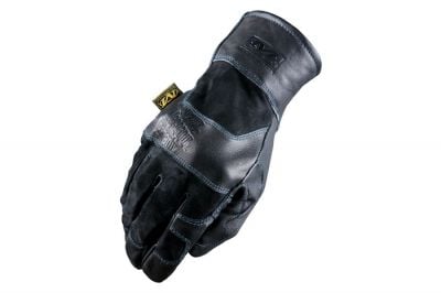 Mechanix Gauntlet Gloves (Black) - Size Small - Detail Image 1 © Copyright Zero One Airsoft