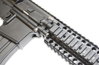 Tokyo Marui Recoil AEG M4 Recce Rifle (Black) - Detail Image 4 © Copyright Zero One Airsoft