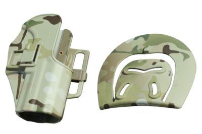 EB CQC SERPA Holster for USG Compact (MultiCam) - Detail Image 1 © Copyright Zero One Airsoft