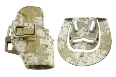 EB CQC SERPA Holster for USG Compact (Digital Desert) - Detail Image 1 © Copyright Zero One Airsoft