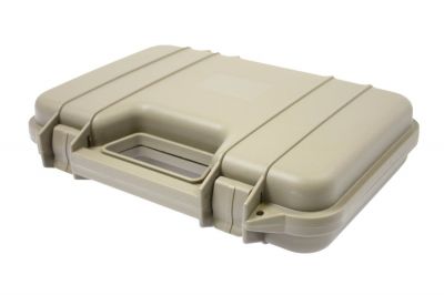 ZO Rugged Pistol Carry Case 32cm (Tan) - Detail Image 1 © Copyright Zero One Airsoft