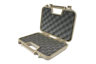 ZO Rugged Pistol Carry Case 32cm (Tan) - Detail Image 2 © Copyright Zero One Airsoft