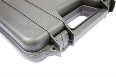 ZO Rugged Pistol Carry Case 32cm (Black) - Detail Image 5 © Copyright Zero One Airsoft