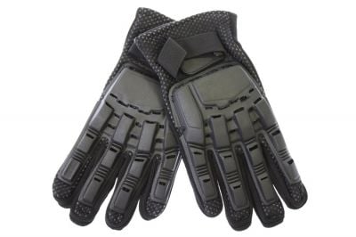 Mil-Force Full Finger RPD Gloves (Black) - Size Extra Large - Detail Image 1 © Copyright Zero One Airsoft