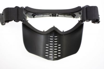 Tokyo Marui Pro Goggle Full Face Version (Black) - Detail Image 4 © Copyright Zero One Airsoft