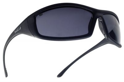 Bollé Protection Glasses Solis with Black Frame and Smoke Lens
