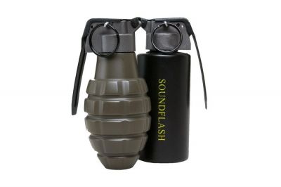 Thunder Grenade CO2 Starter Kit - Flashbang & Pineapple - Detail Image 4 © Copyright Zero One Airsoft