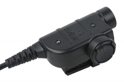 Z-Tactical Clip-On PTT Adaptor for Bowman Headset fits Kenwood Double Pin