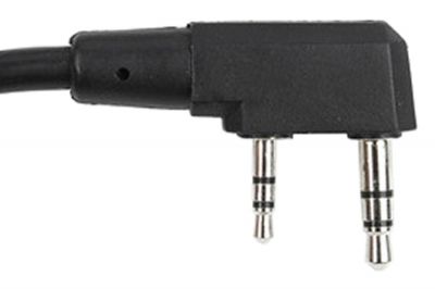Z-Tactical Intercom PTT Adaptor for Bowman Headset fits Kenwood Double Pin - Detail Image 2 © Copyright Zero One Airsoft