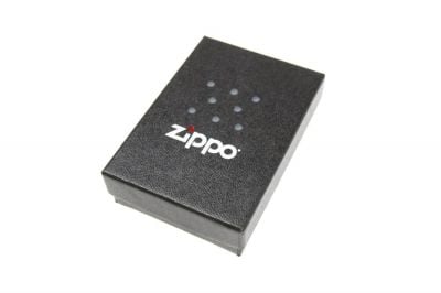 Zippo Lighter (Black with Logo) - Detail Image 4 © Copyright Zero One Airsoft