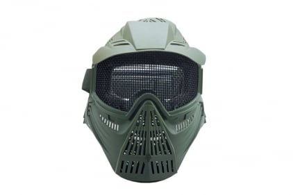 Pirate Arms Commander Mesh Full Face Mask (Olive) - © Copyright Zero One Airsoft