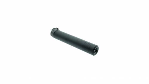 Angry Gun SOCOM 762 Dummy Silencer with Flash Hider - Long (Black) - © Copyright Zero One Airsoft