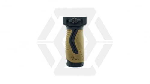 IMI Defence OVG Vertical Grip for RIS (Black & Tan) - © Copyright Zero One Airsoft