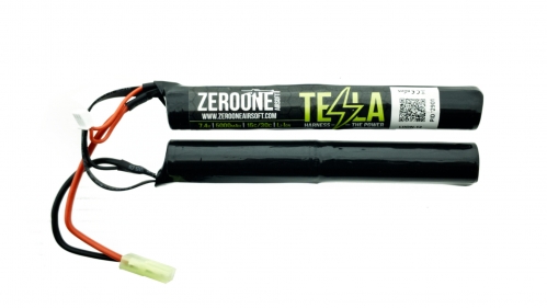 ZO Tesla Battery 7.4v 5000mAh 15C Li-Ion MAX (Nunchuck) - © Copyright Zero One Airsoft
