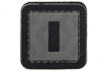 101 Inc PVC Velcro Patch "I" - &copy; Copyright Zero One Airsoft