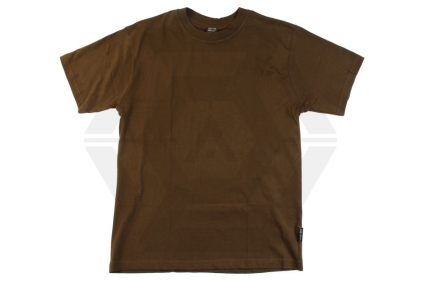 Mil-Com Plain T-Shirt (Olive) - Size Extra Large - © Copyright Zero One Airsoft