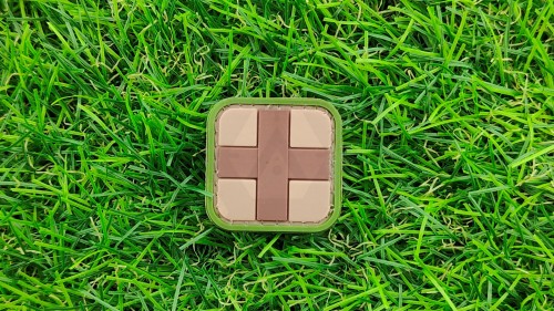 ZO PVC Velcro Patch "Medic" (Multicam) - &copy; Copyright Zero One Airsoft