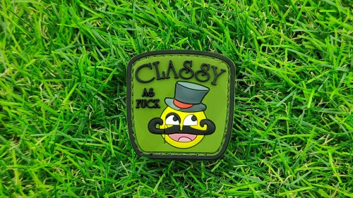ZO PVC Velcro Patch "Classy" - &copy; Copyright Zero One Airsoft