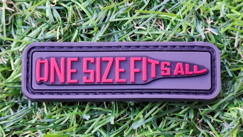 ZO PVC Velcro Patch "One Size Fits All" - &copy; Copyright Zero One Airsoft