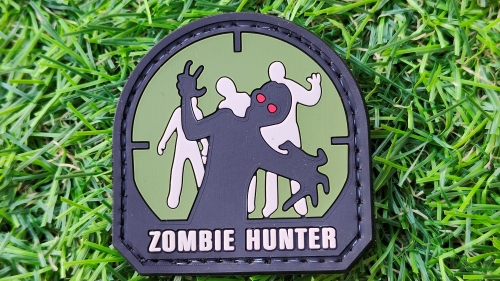 ZO PVC Velcro Patch "Zombie Hunter" - &copy; Copyright Zero One Airsoft