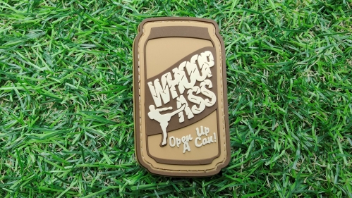 ZO PVC Velcro Patch "Open Up A Can" - &copy; Copyright Zero One Airsoft