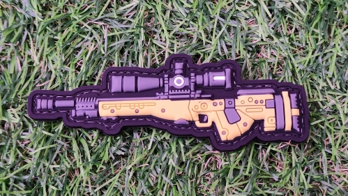 ZO PVC Velcro Patch "L96" - &copy; Copyright Zero One Airsoft