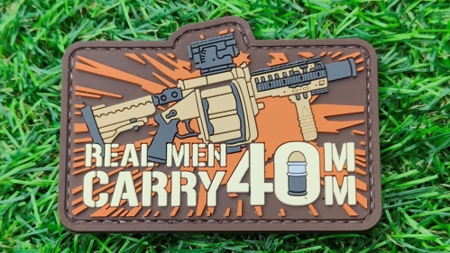 ZO PVC Velcro Patch "40mm" - &copy; Copyright Zero One Airsoft