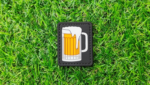 ZO PVC Velcro Patch "Big Beer" - &copy; Copyright Zero One Airsoft