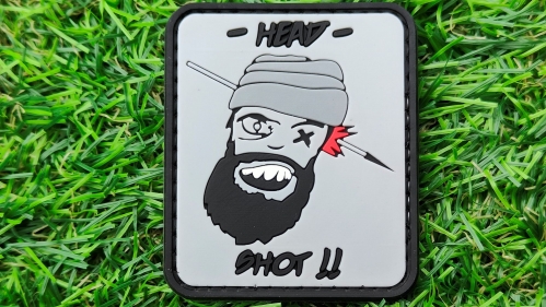 ZO PVC Velcro Patch "Head Shot" - &copy; Copyright Zero One Airsoft